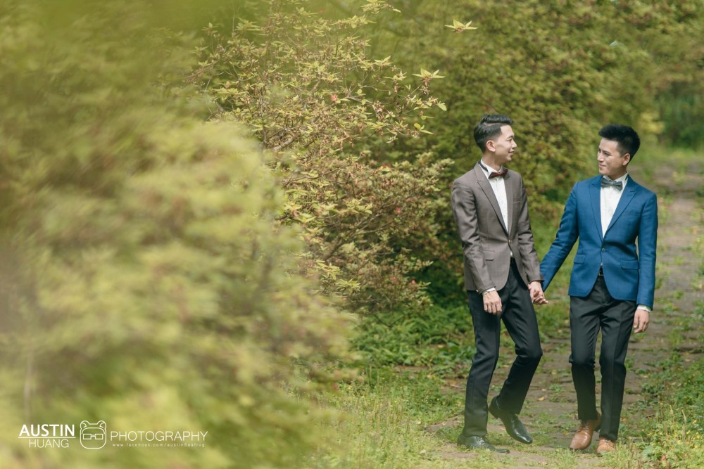 austinseafrog/海蛙攝影/婚攝海蛙婚禮攝影/情侶寫真/同志婚紗/同性婚姻/婚姻平權/陽明山大屯公園/麟山鼻
