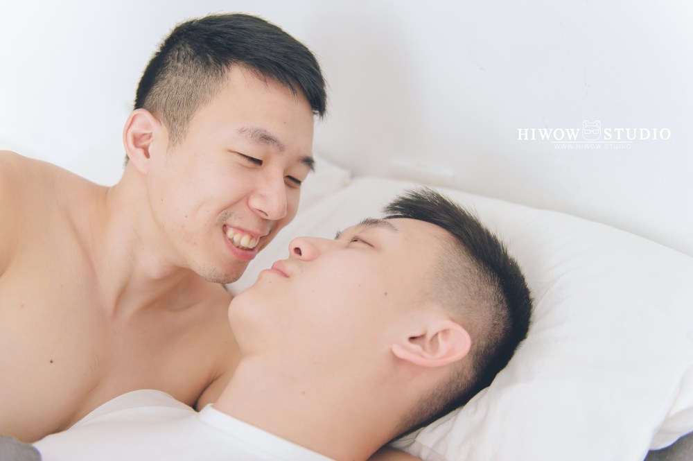 同志婚紗/海蛙攝影/austin/hiwow.studio/婚姻平權/自助婚紗/情侶寫真/居家婚紗/生活風