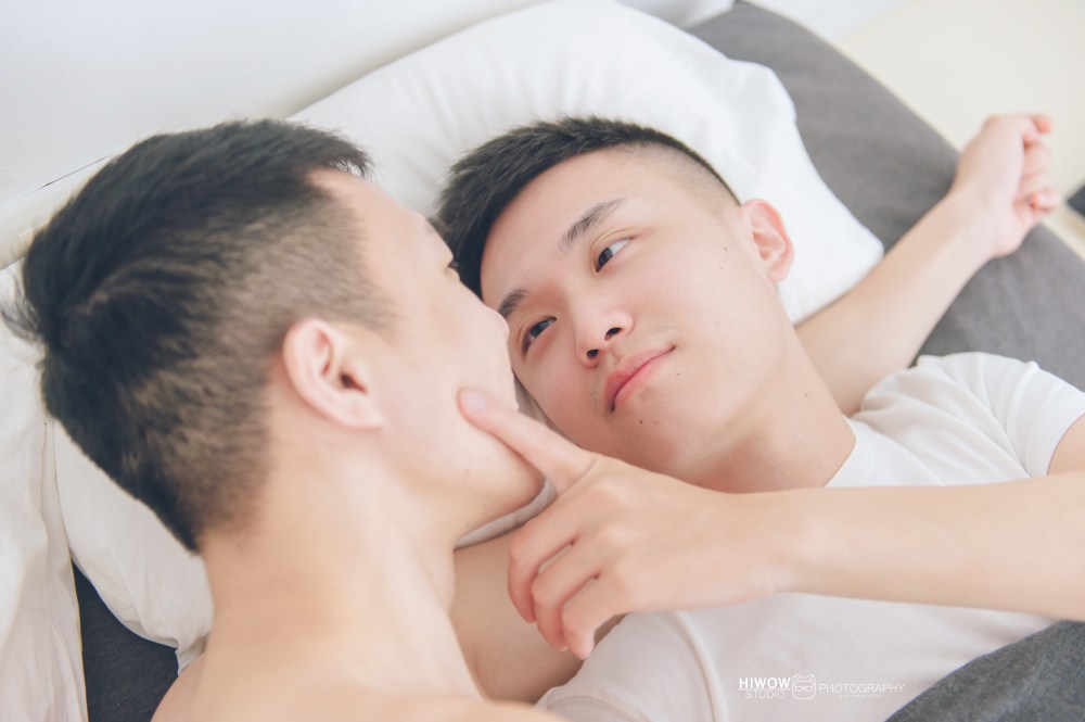同志婚紗/海蛙攝影/austin/hiwow.studio/婚姻平權/自助婚紗/情侶寫真/居家婚紗/生活風