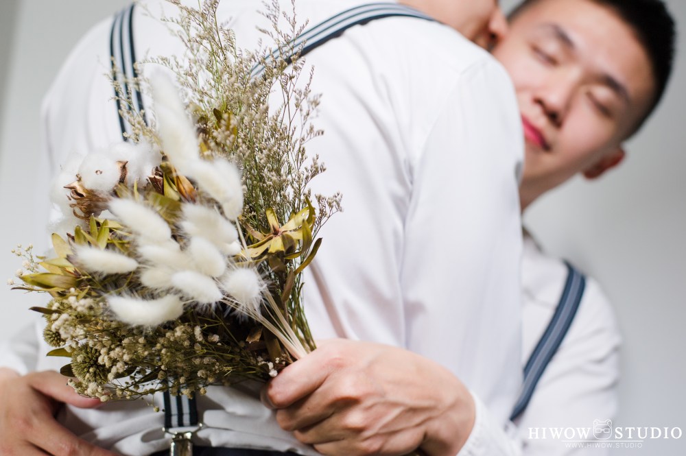 同志婚紗/海蛙攝影/austin/hiwow.studio/婚姻平權/自助婚紗/情侶寫真/居家婚紗