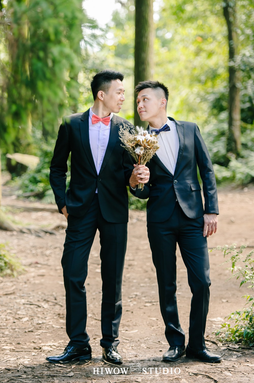同志婚紗/海蛙攝影/austin/hiwow.studio/婚姻平權/自助婚紗/情侶寫真/陽明山黑森林