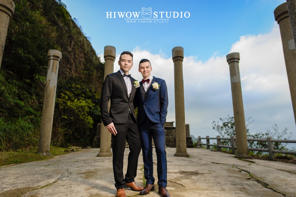 同志婚紗/海蛙攝影/austin/hiwow.studio/婚姻平權/自助婚紗/情侶寫真/金瓜石/生活風