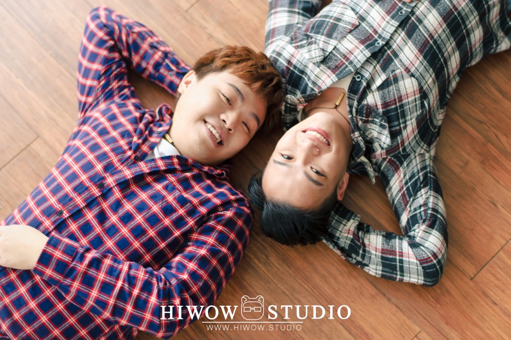 同志婚紗/海蛙攝影/austin/hiwow.studio/婚姻平權/自助婚紗/情侶寫真/好拍市集/居家風