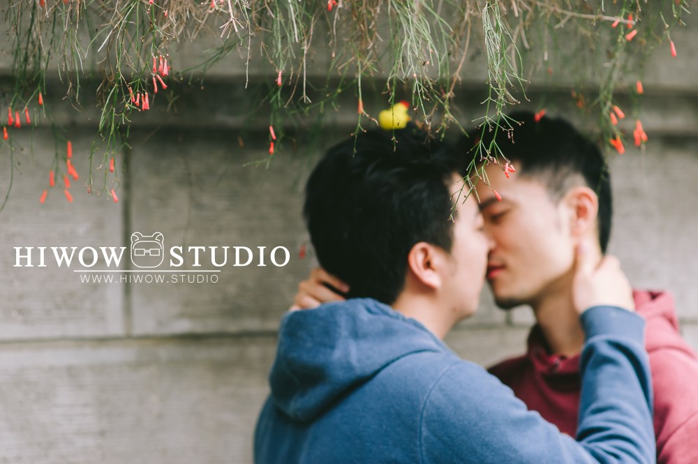 HIWOW 海蛙 海蛙攝影 同志 同性戀 情侶寫真 個人寫真 台大 北教大 街頭 男男