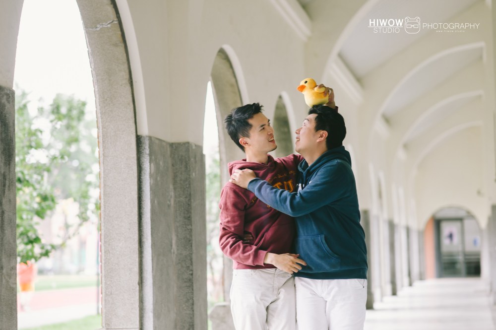 HIWOW 海蛙 海蛙攝影 同志 同性戀 情侶寫真 個人寫真 台大 北教大 街頭 男男4