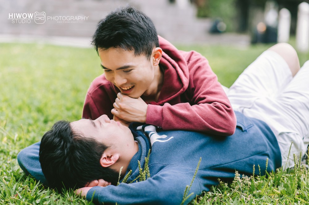 HIWOW 海蛙 海蛙攝影 同志 同性戀 情侶寫真 個人寫真 台大 北教大 街頭 男男5