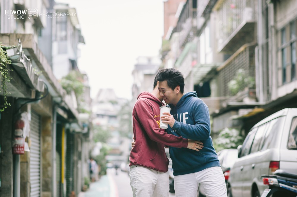 HIWOW 海蛙 海蛙攝影 同志 同性戀 情侶寫真 個人寫真 台大 北教大 街頭 男男8