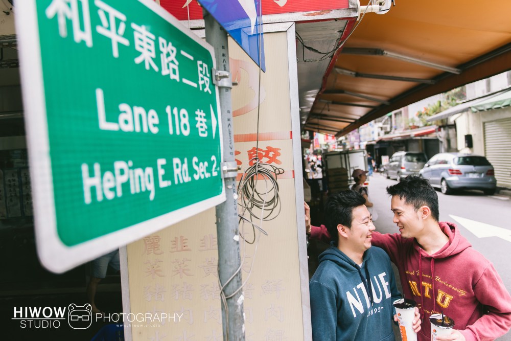 HIWOW 海蛙 海蛙攝影 同志 同性戀 情侶寫真 個人寫真 台大 北教大 街頭 男男9
