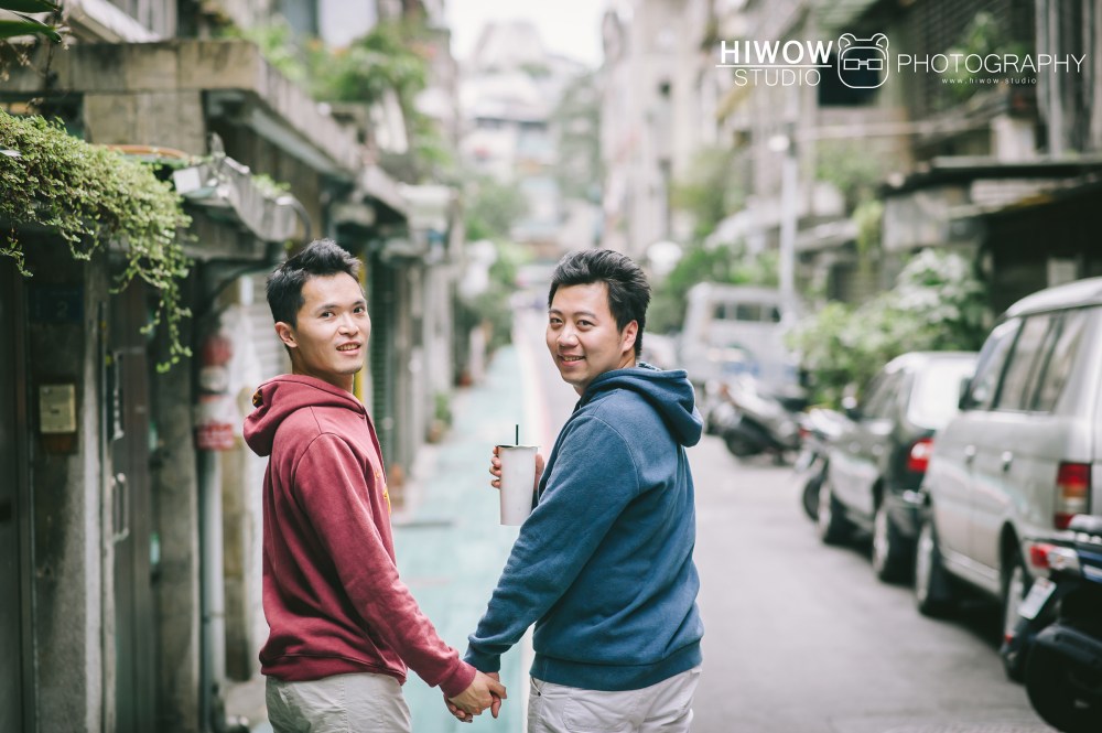 HIWOW 海蛙 海蛙攝影 同志 同性戀 情侶寫真 個人寫真 台大 北教大 街頭 男男11