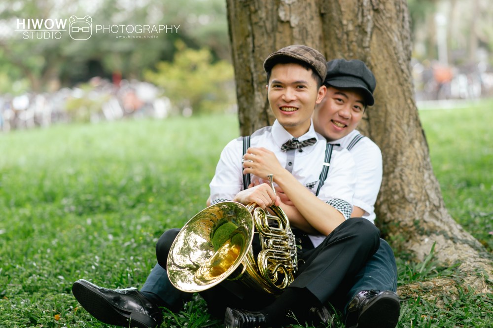 HIWOW 海蛙 海蛙攝影 同志 同性戀 情侶寫真 個人寫真 台大 北教大 街頭 男男14