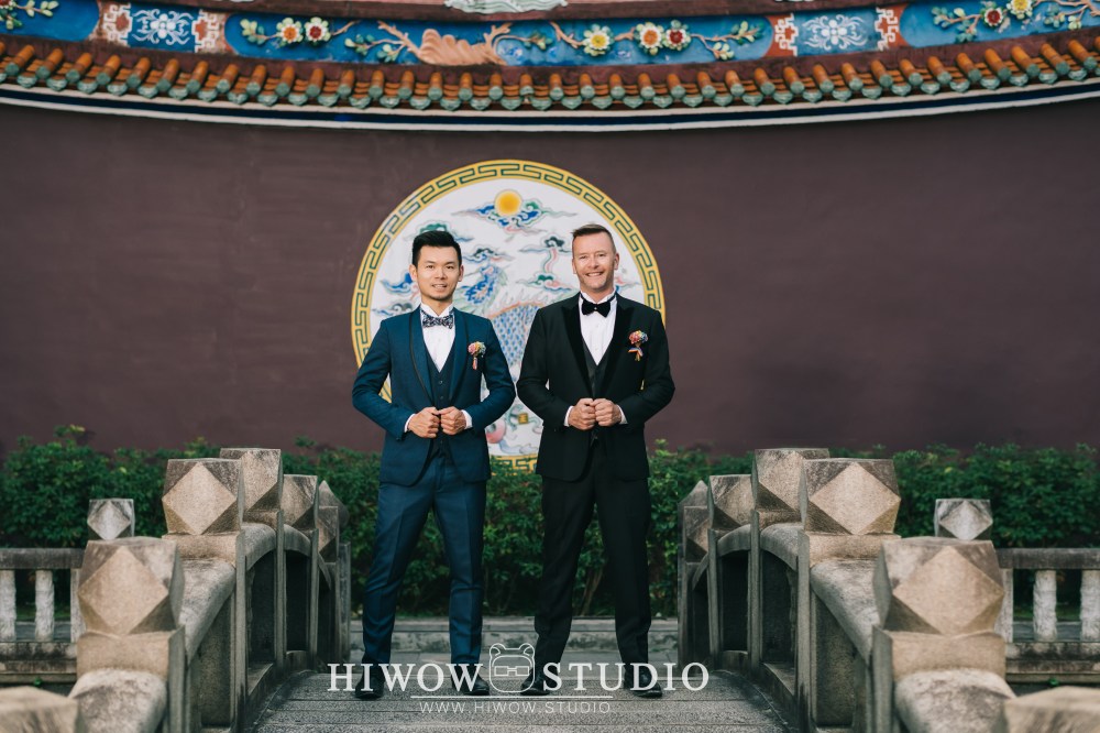 HIWOW 海蛙 海蛙攝影 同志 同性戀 情侶寫真 個人寫真 孔廟 澳洲 男男