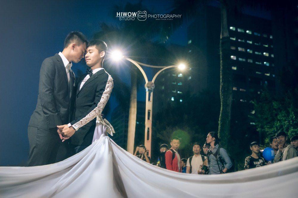 同志婚紗/海蛙攝影/austin/hiwow.studio/婚姻平權/自助婚紗/情侶寫真/凡登西服
