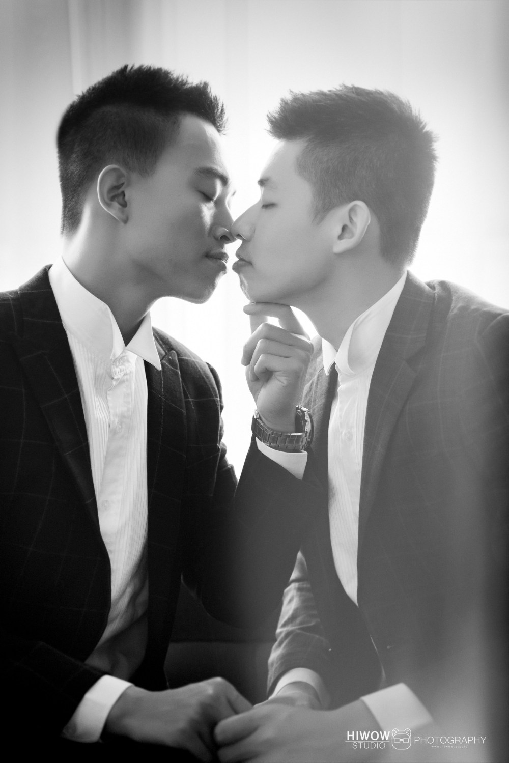 同志婚紗/海蛙攝影/austin/hiwow.studio/婚姻平權/自助婚紗/情侶寫真/凡登西服