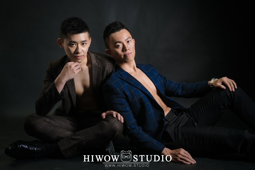 同志婚紗/海蛙攝影/austin/hiwow.studio/婚姻平權/自助婚紗/情侶寫真/凡登西服
