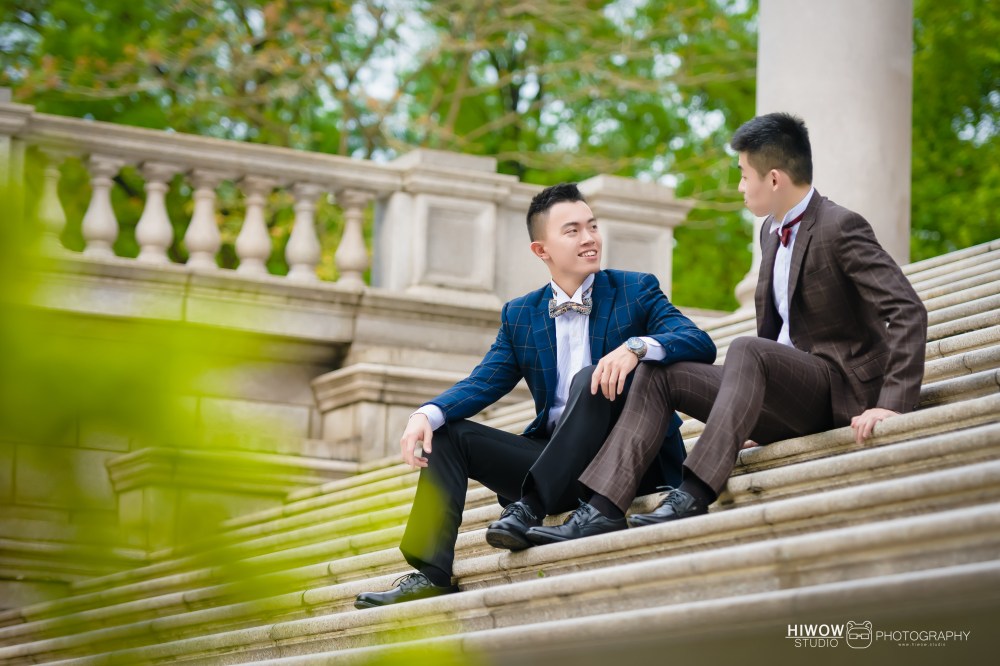 同志婚紗/海蛙攝影/austin/hiwow.studio/婚姻平權/自助婚紗/情侶寫真/凡登西服