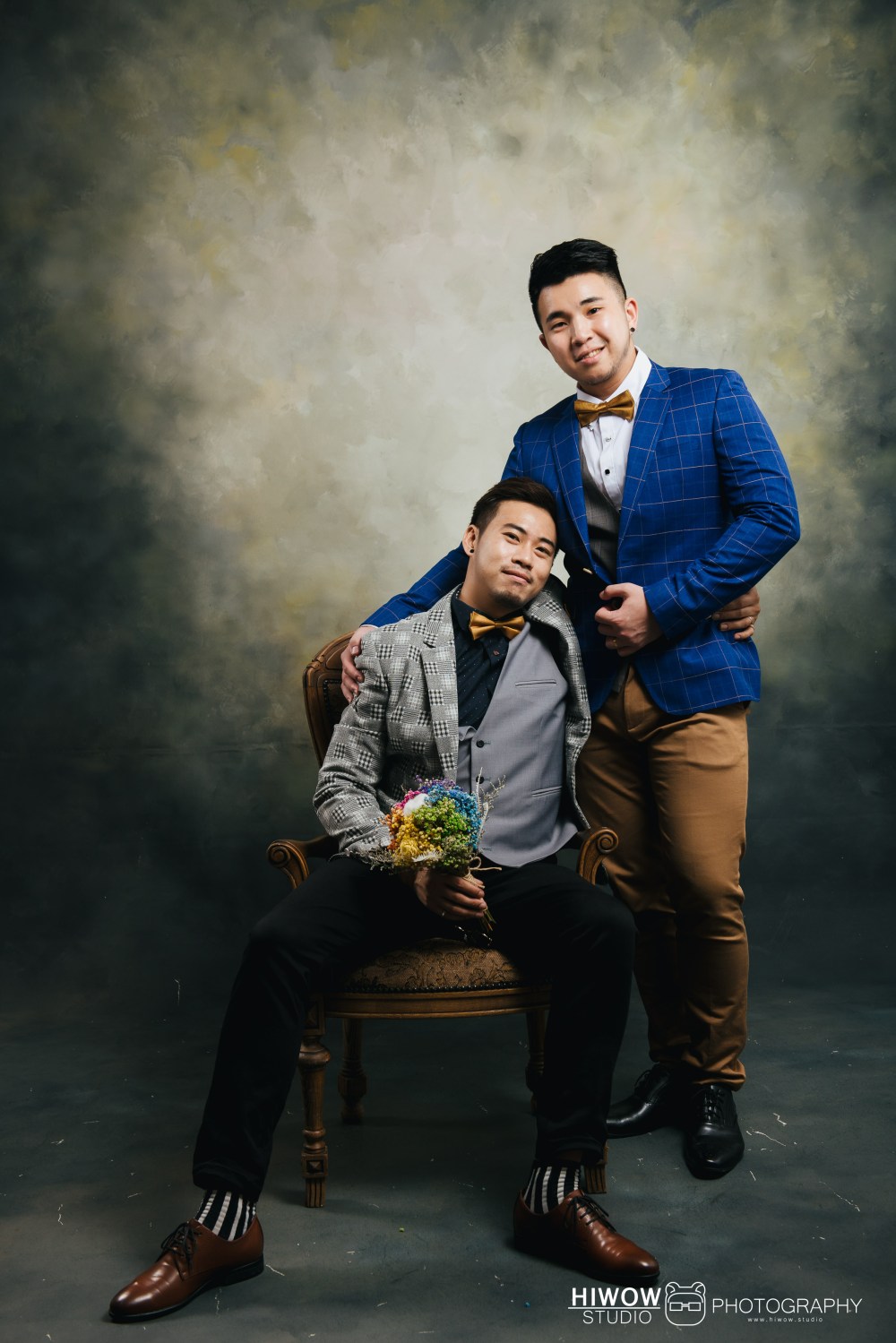 同志婚紗/海蛙攝影/austin/hiwow.studio/婚姻平權/自助婚紗/情侶寫真/語不驚人毛不休/東潮時裝西服/好拍市集