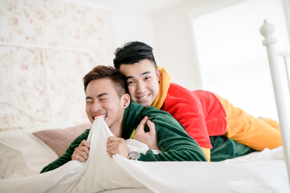 同志婚紗/海蛙攝影/austin/hiwow.studio/婚姻平權/自助婚紗/情侶寫真/語不驚人毛不休/東潮時裝西服/好拍市集