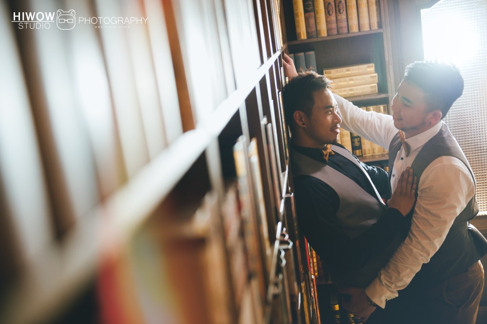同志婚紗/海蛙攝影/austin/hiwow.studio/婚姻平權/自助婚紗/情侶寫真/語不驚人毛不休/東潮時裝西服/好拍市集