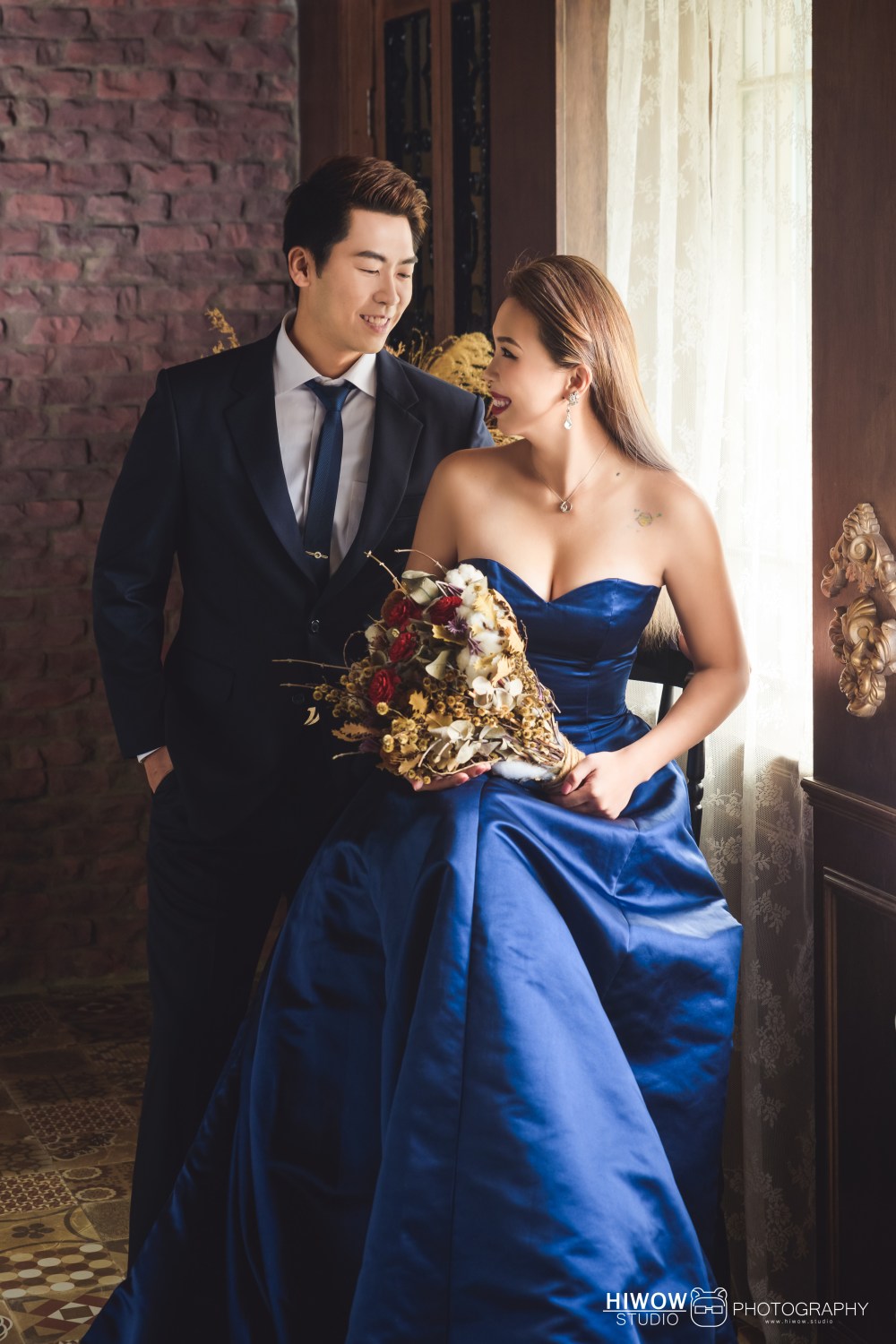 HIWOW 海蛙 海蛙攝影 自助婚紗 淡水 好拍市集　健身教練　居家風　