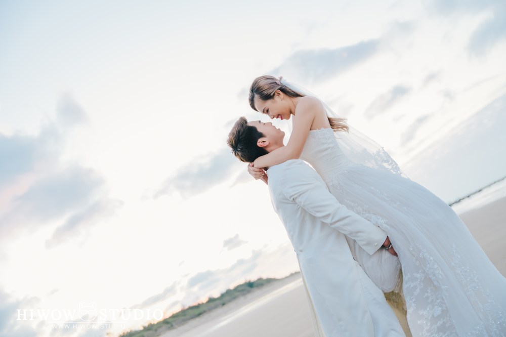 HIWOW 海蛙 海蛙攝影 自助婚紗 淡水 好拍市集　健身教練　居家風　