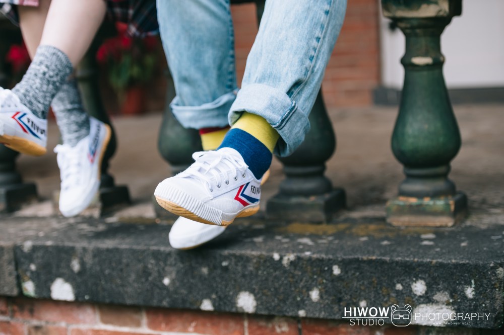 HIWOW 海蛙 海蛙攝影 自助婚紗 淡水 輕婚紗　情侶寫真　橄欖球