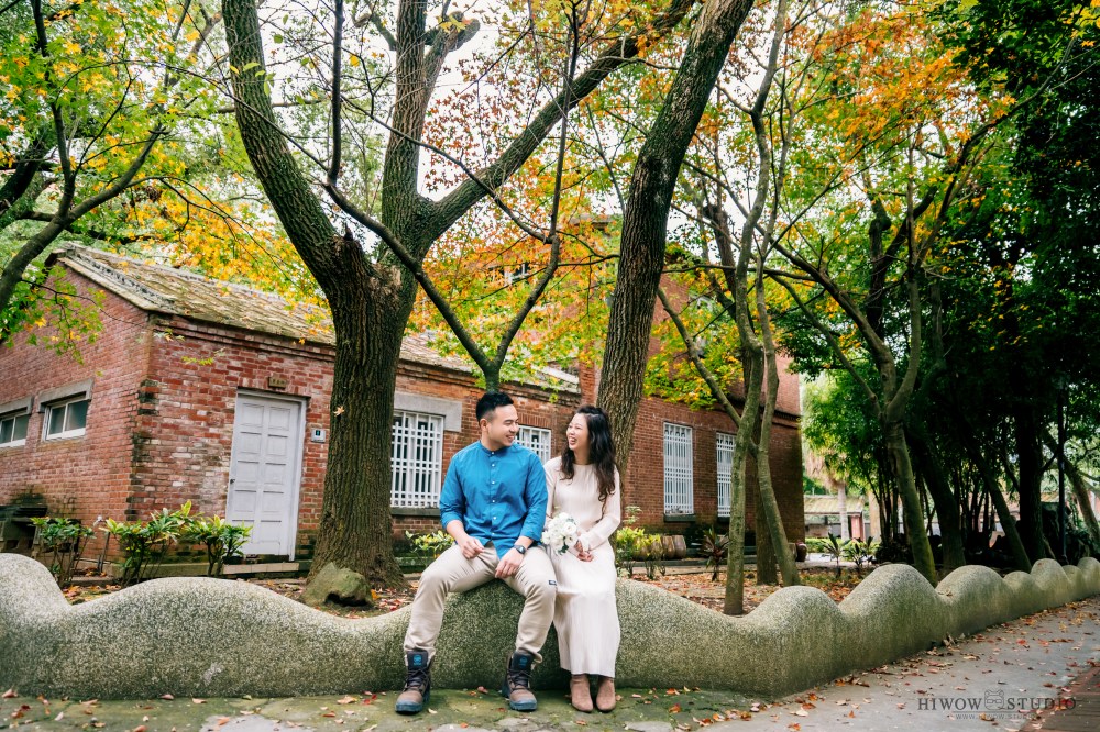 HIWOW 海蛙 海蛙攝影 自助婚紗 淡水 輕婚紗　情侶寫真　橄欖球