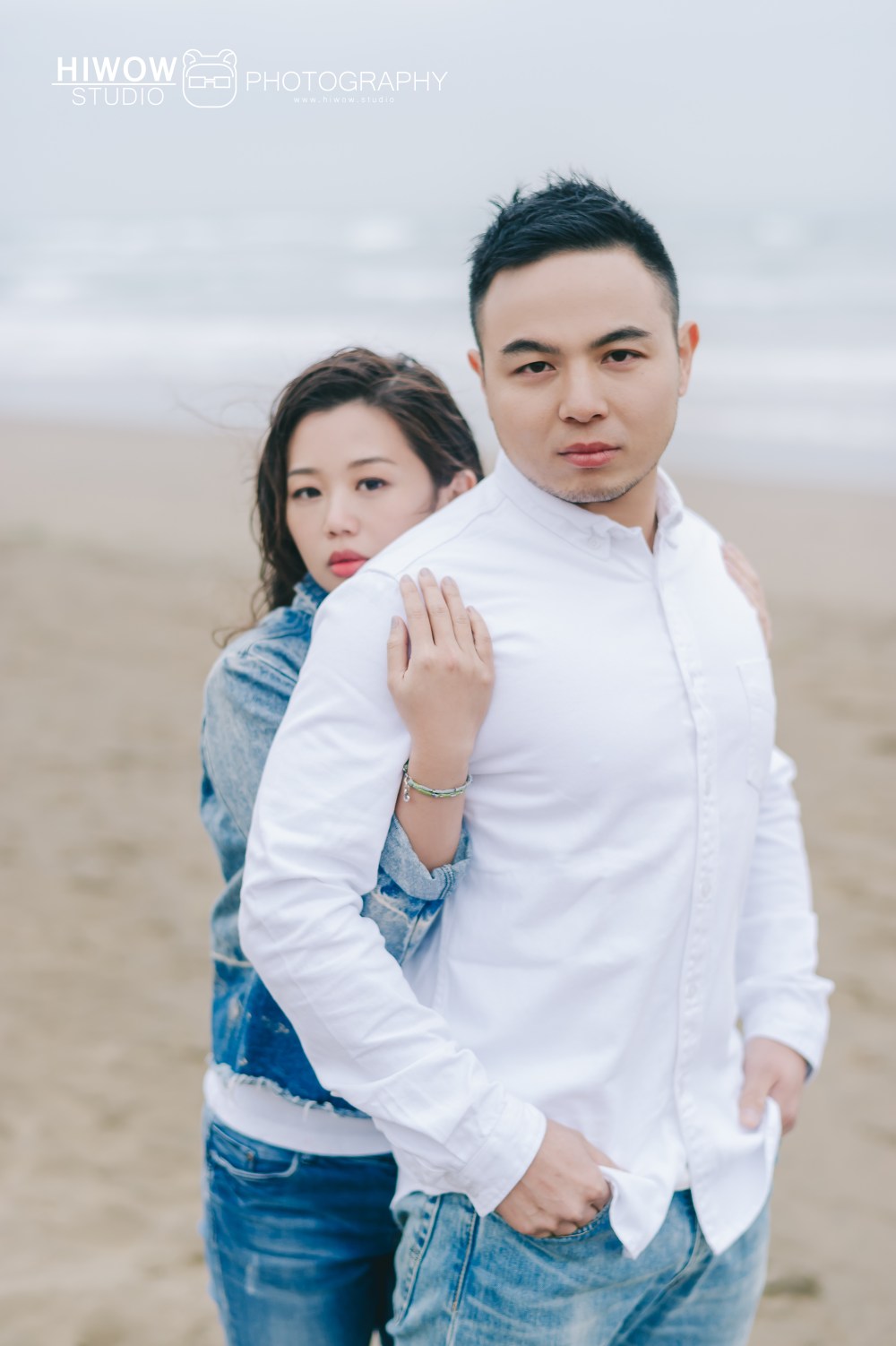 HIWOW 海蛙 海蛙攝影 自助婚紗 淡水 輕婚紗　情侶寫真　橄欖球