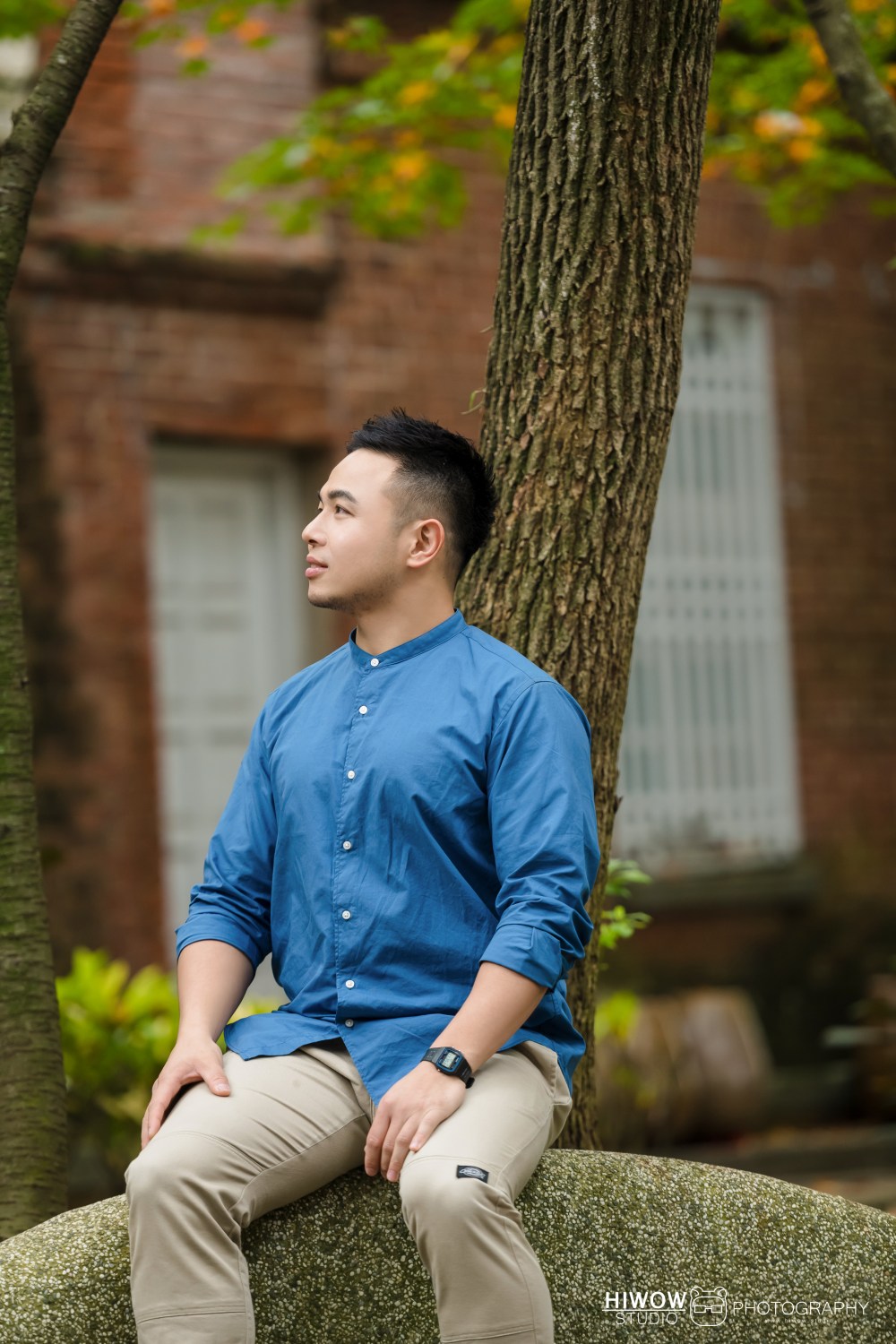 HIWOW 海蛙 海蛙攝影 自助婚紗 淡水 輕婚紗　情侶寫真　橄欖球