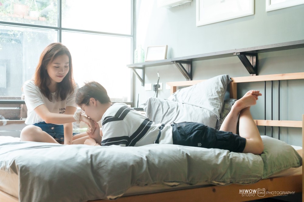 同志婚紗 海蛙攝影 hiwow.studio 情侶寫真 生活風 日常 拉拉 女同志17