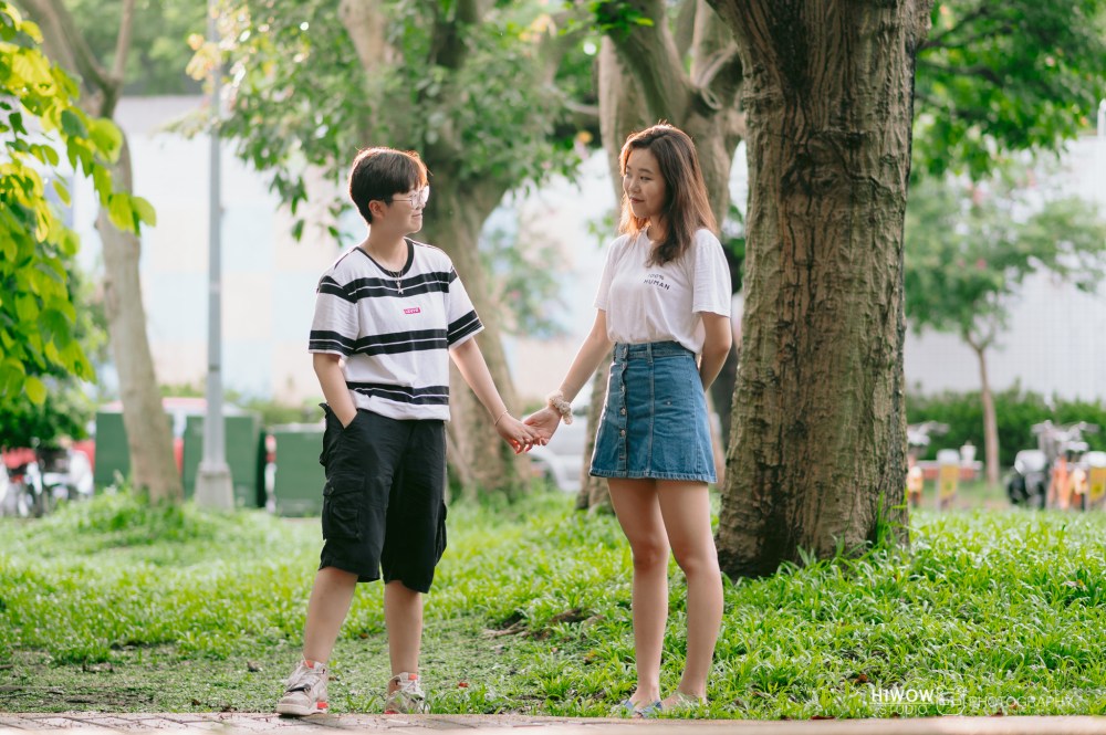 同志婚紗 海蛙攝影 hiwow.studio 情侶寫真 生活風 日常 拉拉 女同志9