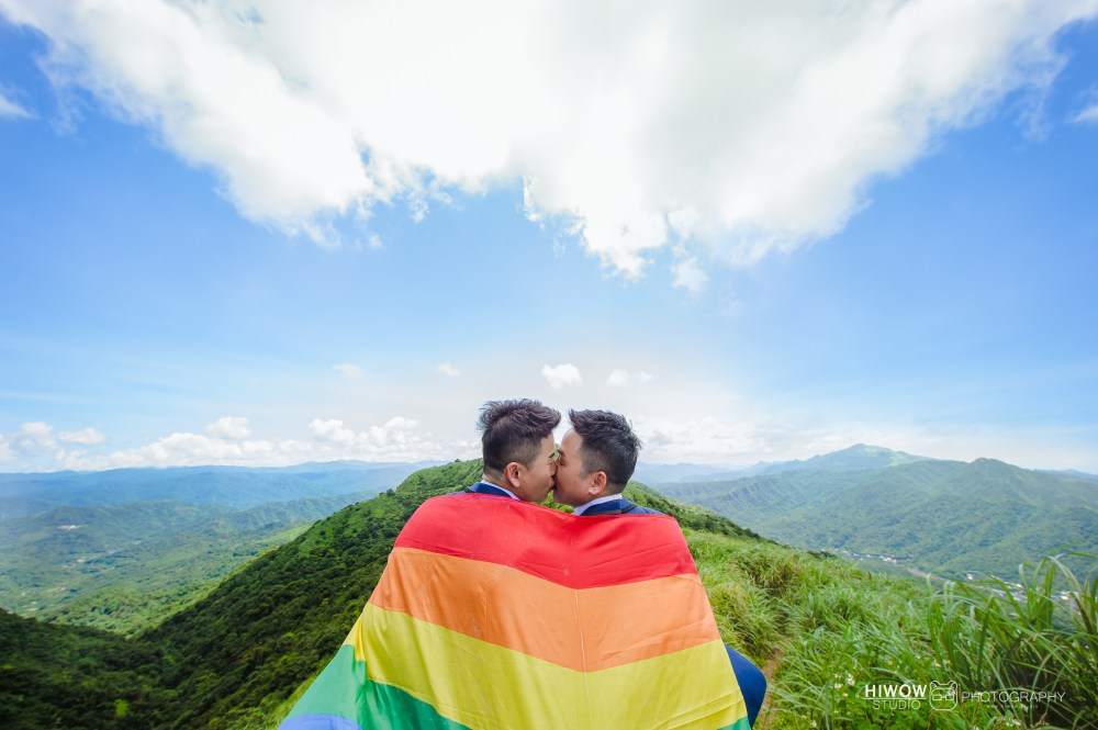 同志婚紗/海蛙攝影/austin/hiwow.studio/婚姻平權/男男婚紗/自助婚紗/健身夫夫/情侶寫真/同性婚紗/凡登男士西服/不驗亭