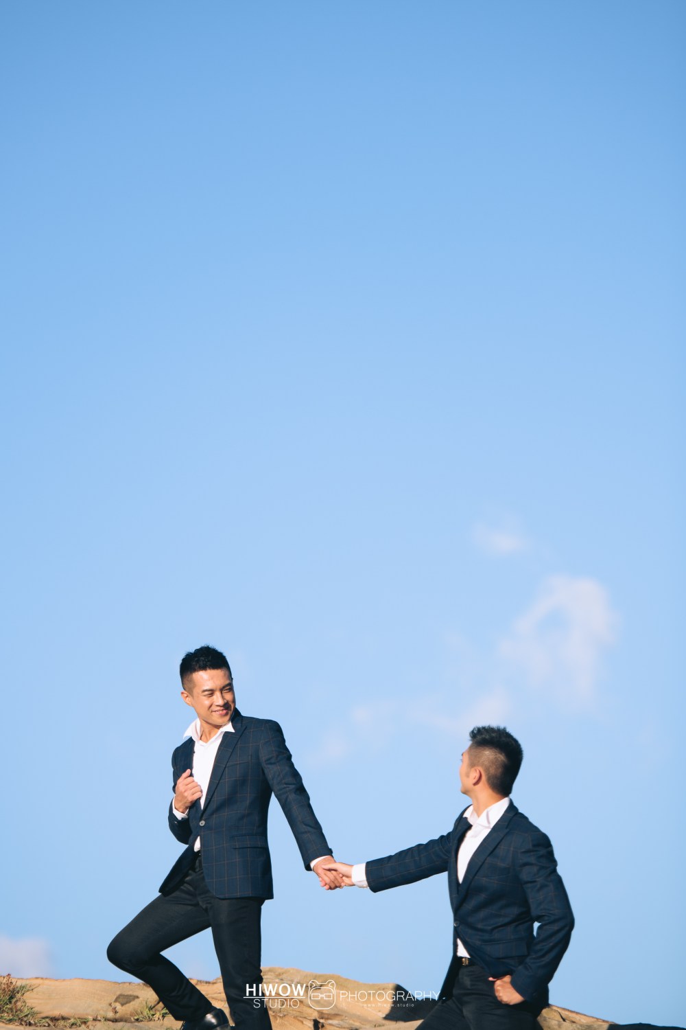 hiwow.studio/海蛙攝影/同志婚紗/同性婚紗/自助婚紗/潮境公園