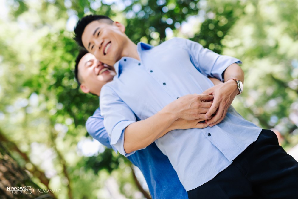 同志婚紗/海蛙攝影/austin/hiwow.studio/婚姻平權/男男婚紗/自助婚紗/健身夫夫/情侶寫真/同性婚紗/凡登男士西服/敦化南路