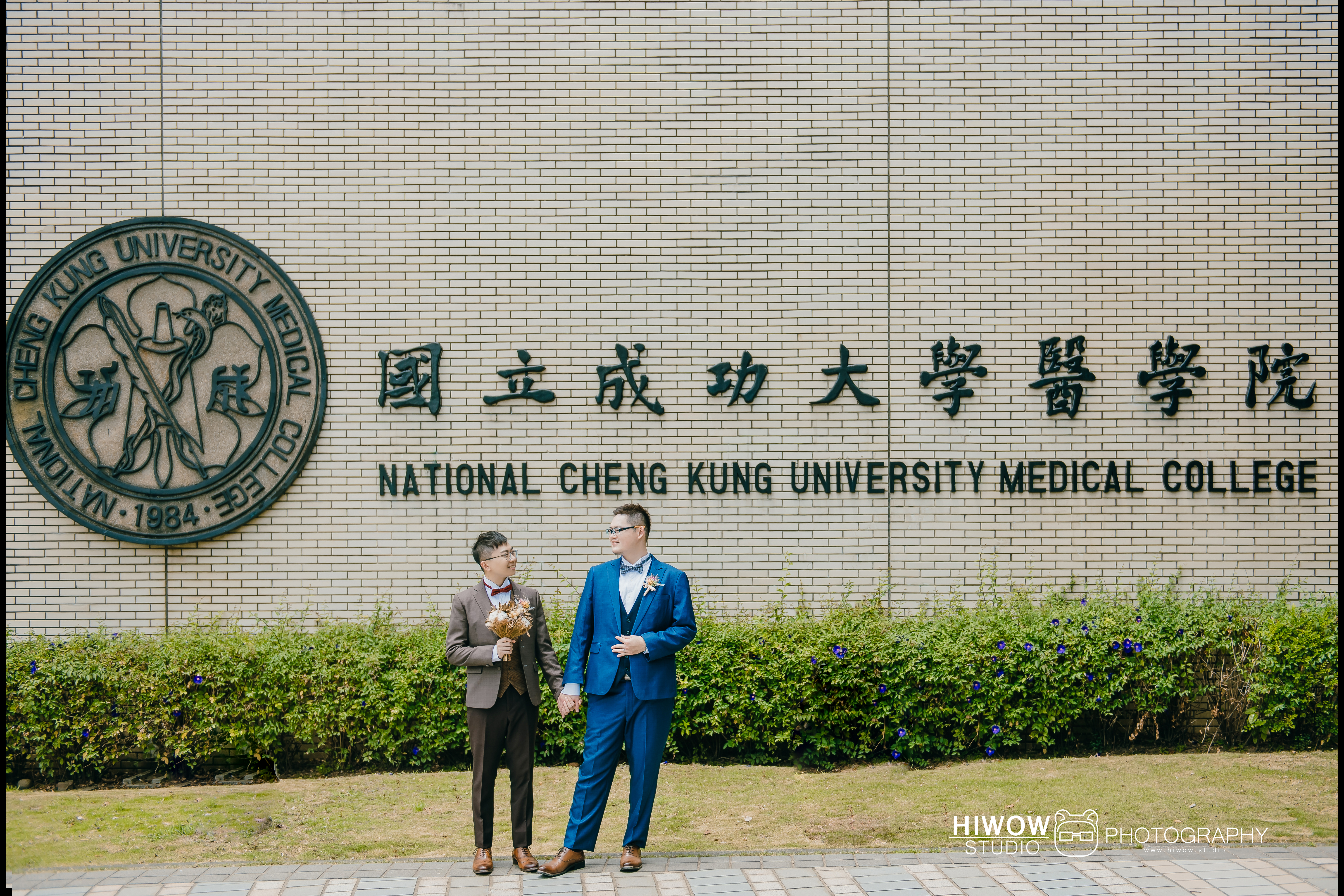 海蛙攝影/男男婚紗/情侶寫真/同志婚紗/同性婚姻/婚姻平權/台南/hiwow.studio/成功大學